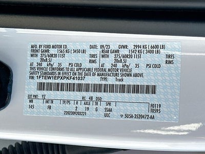 2023 Ford F-150 XLT 2.7 ECOBOOST