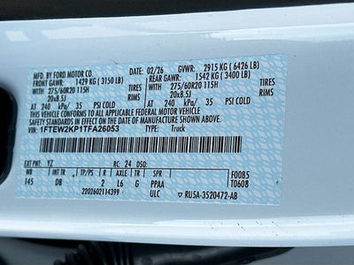 2026 Ford F-150 STX 2WD SUPERCREW