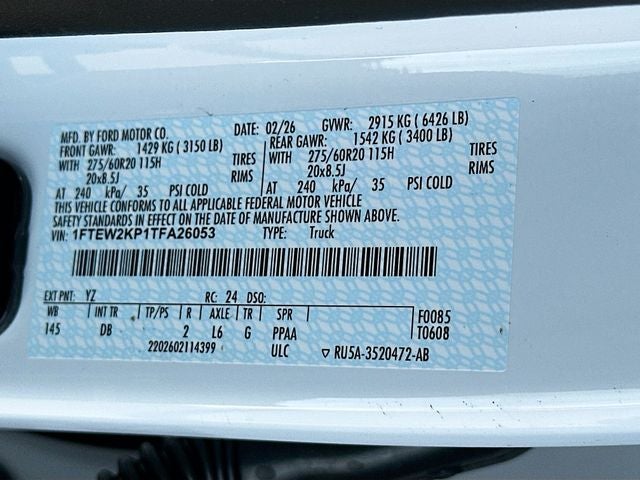 2026 Ford F-150 STX 2WD SUPERCREW