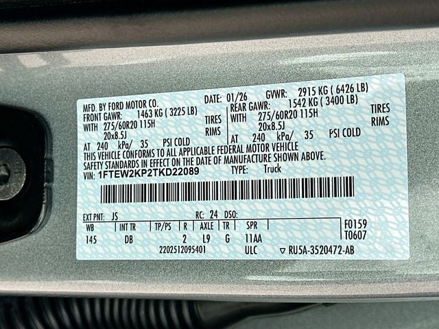 2026 Ford F-150 STX 2WD SUPERCREW