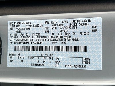 2026 Ford F-150 STX 2WD SUPERCREW