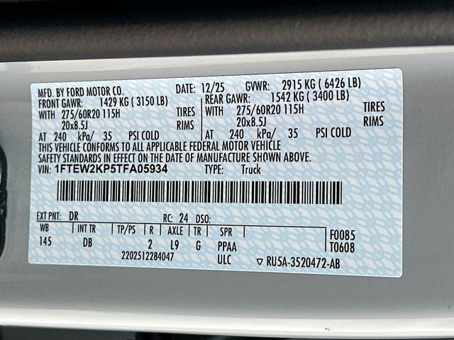 2026 Ford F-150 STX 2WD SUPERCREW