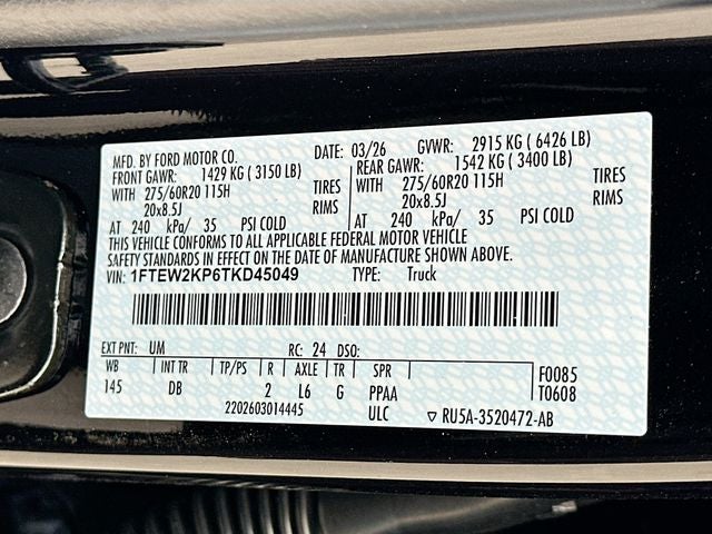 2026 Ford F-150 STX 2WD SUPERCREW