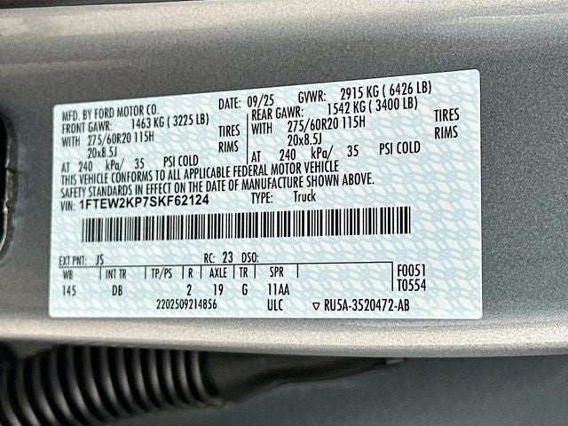 2025 Ford F-150 STX 2.7 ECOBOOST