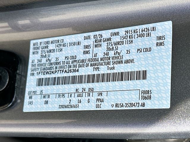 2026 Ford F-150 STX 2WD SUPERCREW