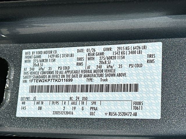 2026 Ford F-150 STX 2WD SUPERCREW