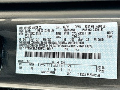 2025 Ford F-150 STX LOBO 5.0 V8