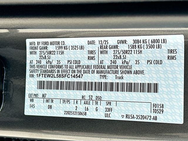 2025 Ford F-150 STX LOBO 5.0 V8
