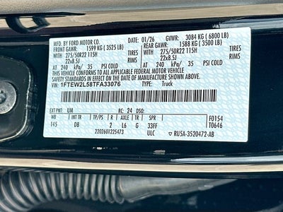 2026 Ford F-150 STX 4WD SUPERCREW (LOBO) 5.0L SUPERCHARGED