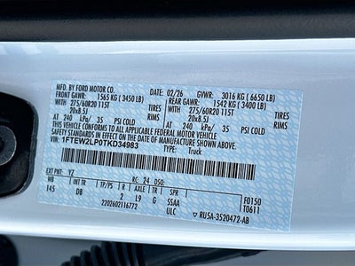 2026 Ford F-150 STX 4WD SUPERCREW