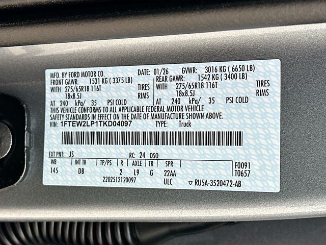 2026 Ford F-150 STX 4WD SUPERCREW