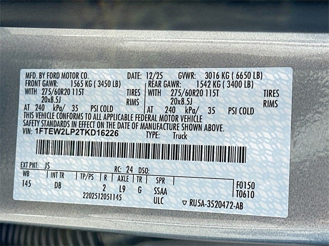 2026 Ford F-150 STX 4WD SUPERCREW