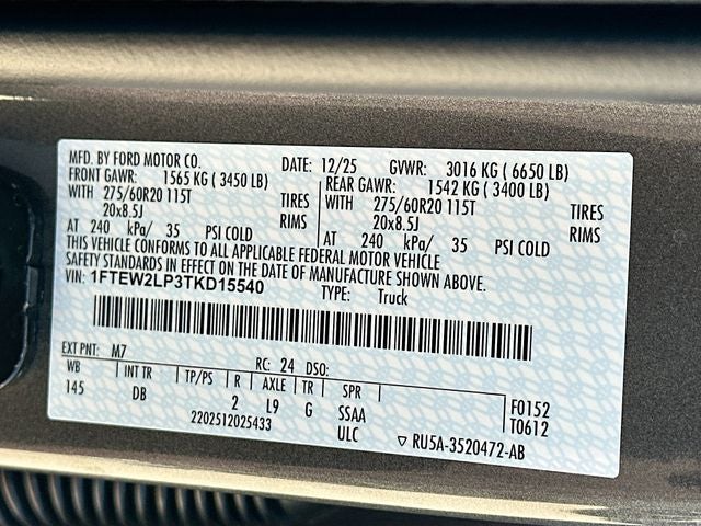 2026 Ford F-150 STX 4WD SUPERCREW