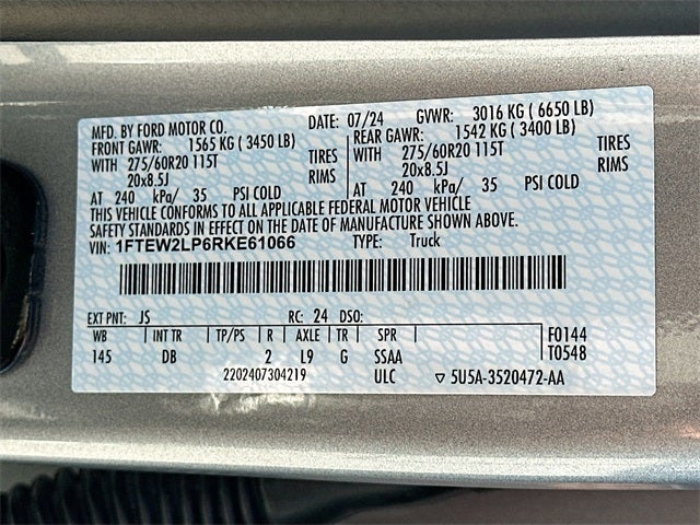 2024 Ford F-150 STX 2.7 ECOBOOST