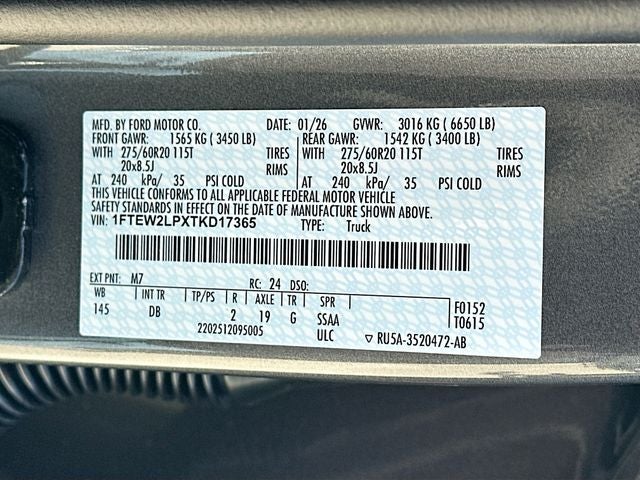 2026 Ford F-150 STX 4WD SUPERCREW