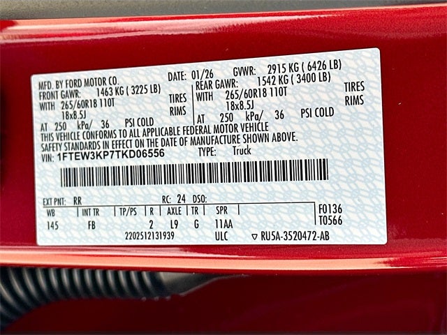 2026 Ford F-150 XLT 2WD SUPERCREW