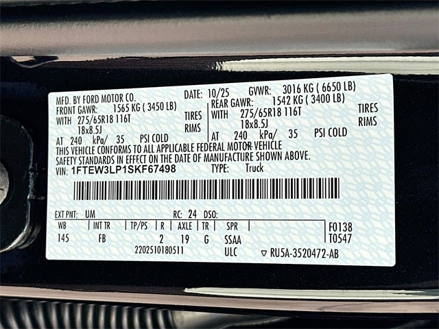 2025 Ford F-150 XLT 4WD SUPERCREW