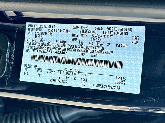 2026 Ford F-150 XLT 4WD SUPERCREW