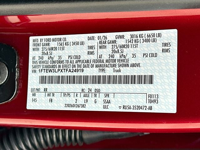 2026 Ford F-150 XLT 4WD SUPERCREW