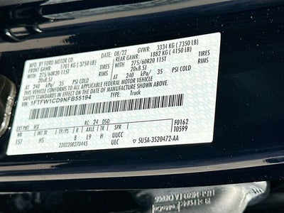 2022 Ford F-150 Lariat 3.5 POWERBOOST