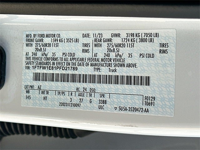 2023 Ford F-150 Lariat 3.5 ECOBOOST