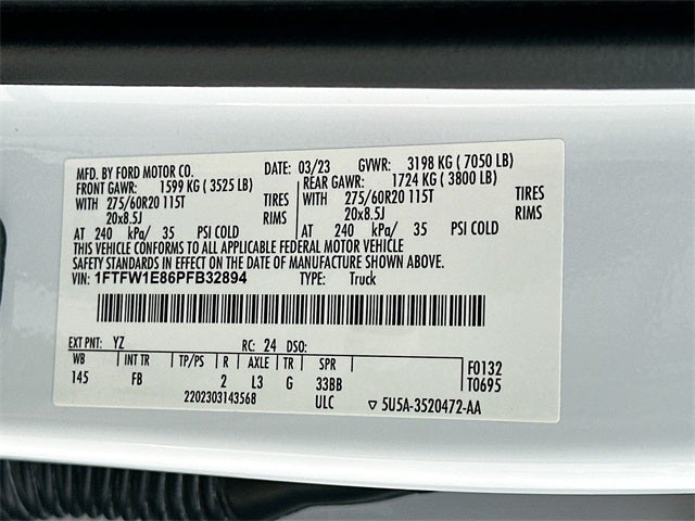 2023 Ford F-150 XLT 3.5 ECOBOOST