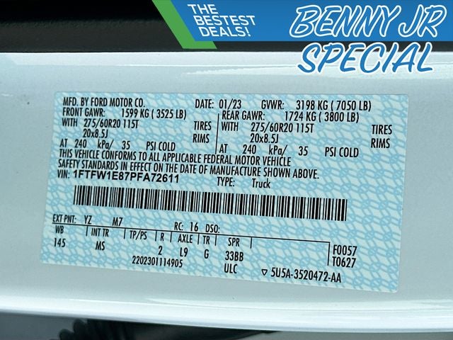 2023 Ford F-150 XLT 3.5 ECOBOOST