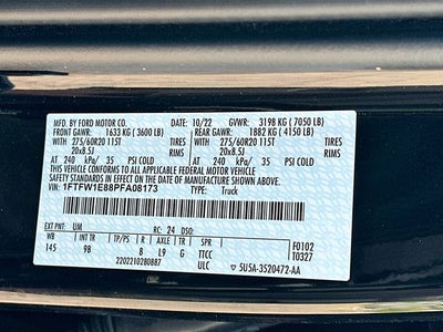 2023 Ford F-150 Platinum 3.5 ECOBOOST