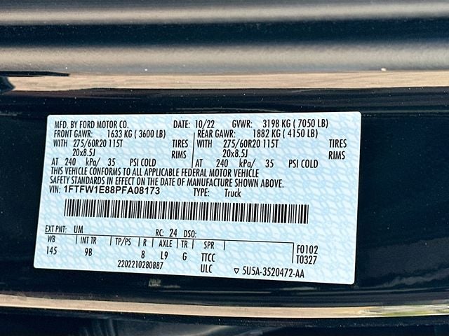 2023 Ford F-150 Platinum 3.5 ECOBOOST
