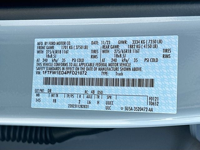 2023 Ford F-150 XLT 3.5 POWERBOOST