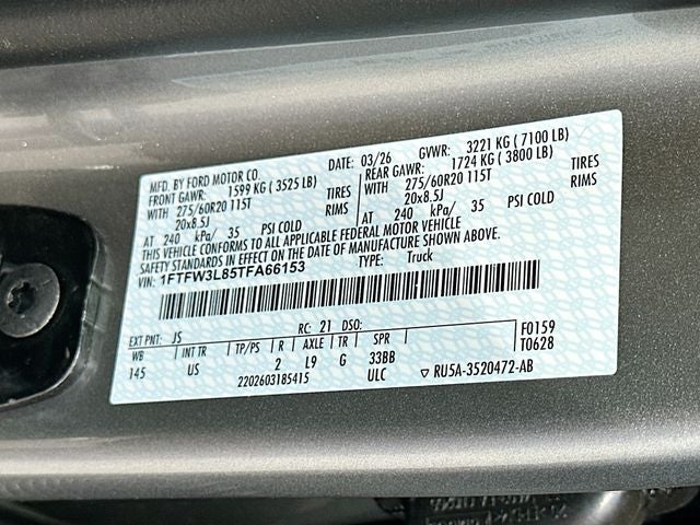 2026 Ford F-150 XLT 4WD SUPERCREW