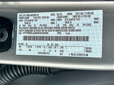 2025 Ford F-150 XLT 4WD SUPERCREW