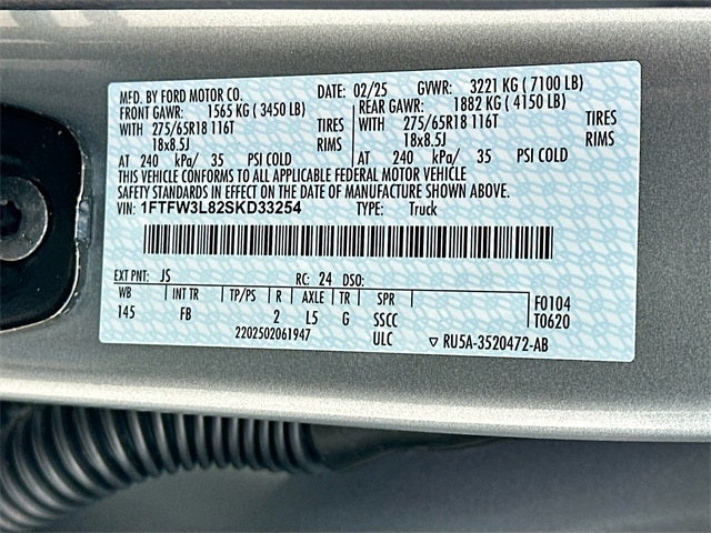 2025 Ford F-150 XLT 4WD SUPERCREW