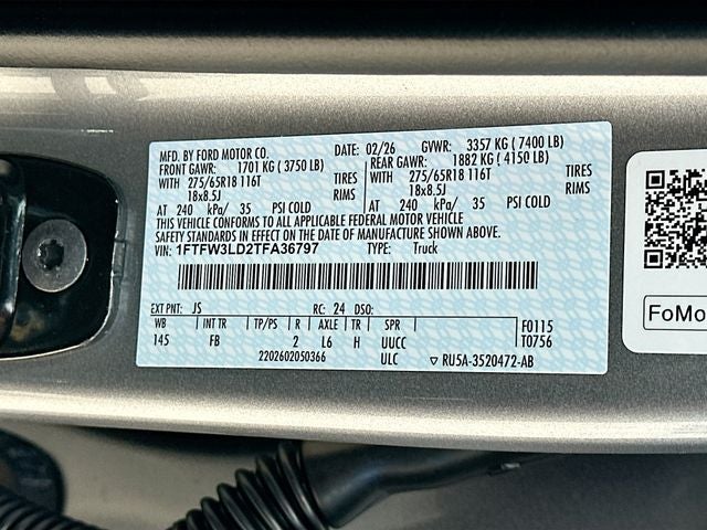 2026 Ford F-150 XLT 2WD SUPERCREW