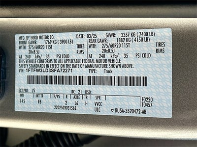 2025 Ford F-150 XLT 4WD SUPERCREW