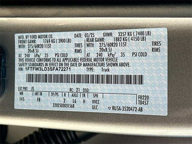 2025 Ford F-150 XLT 4WD SUPERCREW