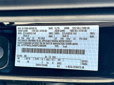 2025 Ford F-150 XLT 4WD SUPERCREW