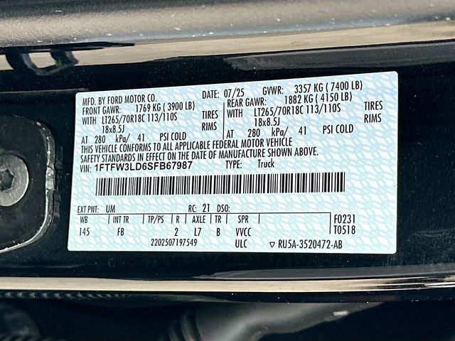 2025 Ford F-150 XLT 4WD SUPERCREW