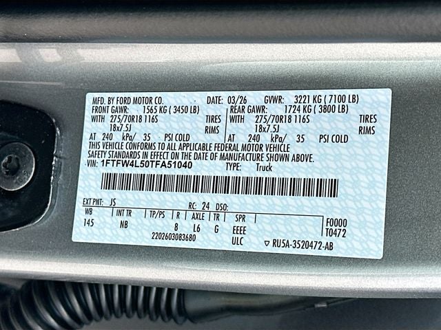 2026 Ford F-150 Tremor