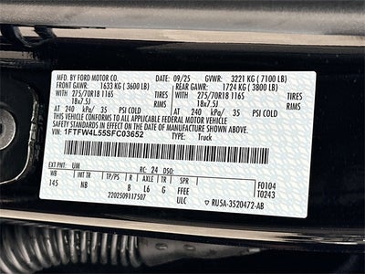 2025 Ford F-150 Tremor