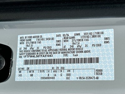 2026 Ford F-150 Tremor