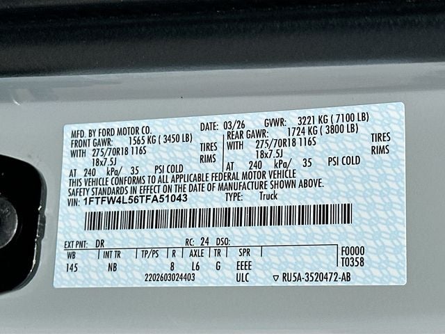 2026 Ford F-150 Tremor