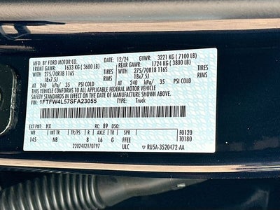 2025 Ford F-150 Tremor 5.0 V8