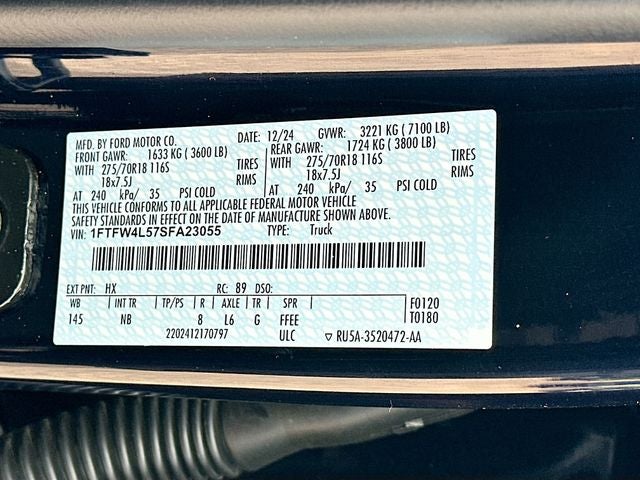 2025 Ford F-150 Tremor 5.0 V8