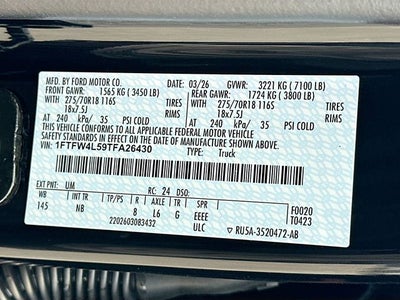 2026 Ford F-150 Tremor