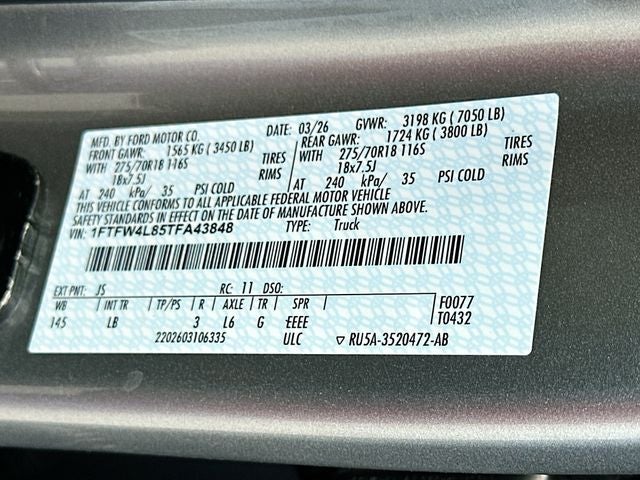 2026 Ford F-150 Tremor