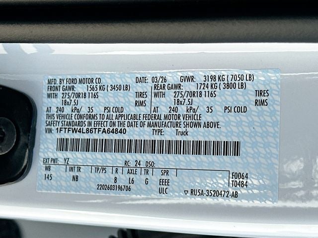 2026 Ford F-150 Tremor
