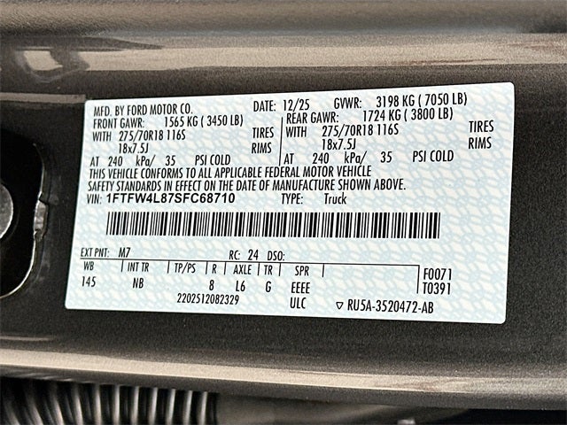 2025 Ford F-150 Tremor