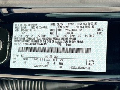 2025 Ford F-150 Tremor