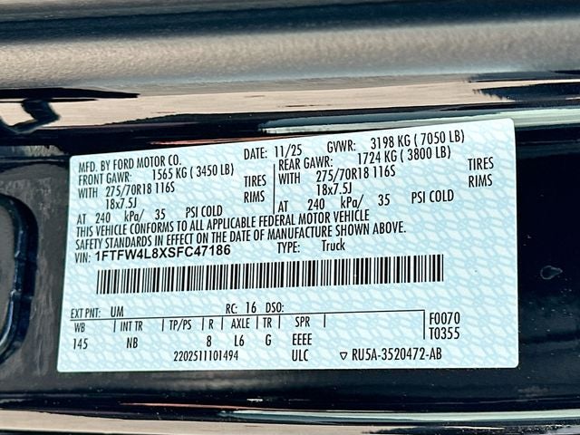 2025 Ford F-150 Tremor